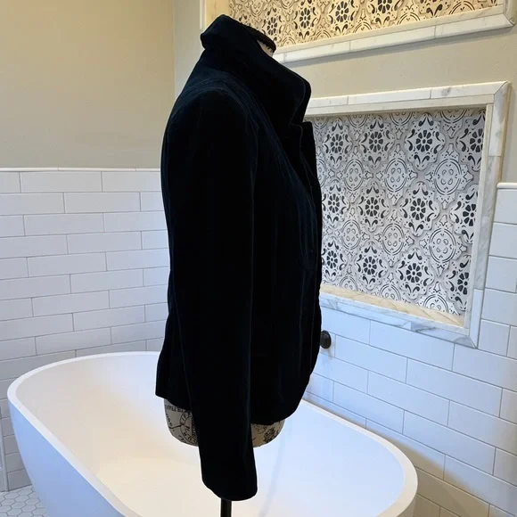 J. Crew Navy Velvet Women's Blazer - Picture 7 of 11